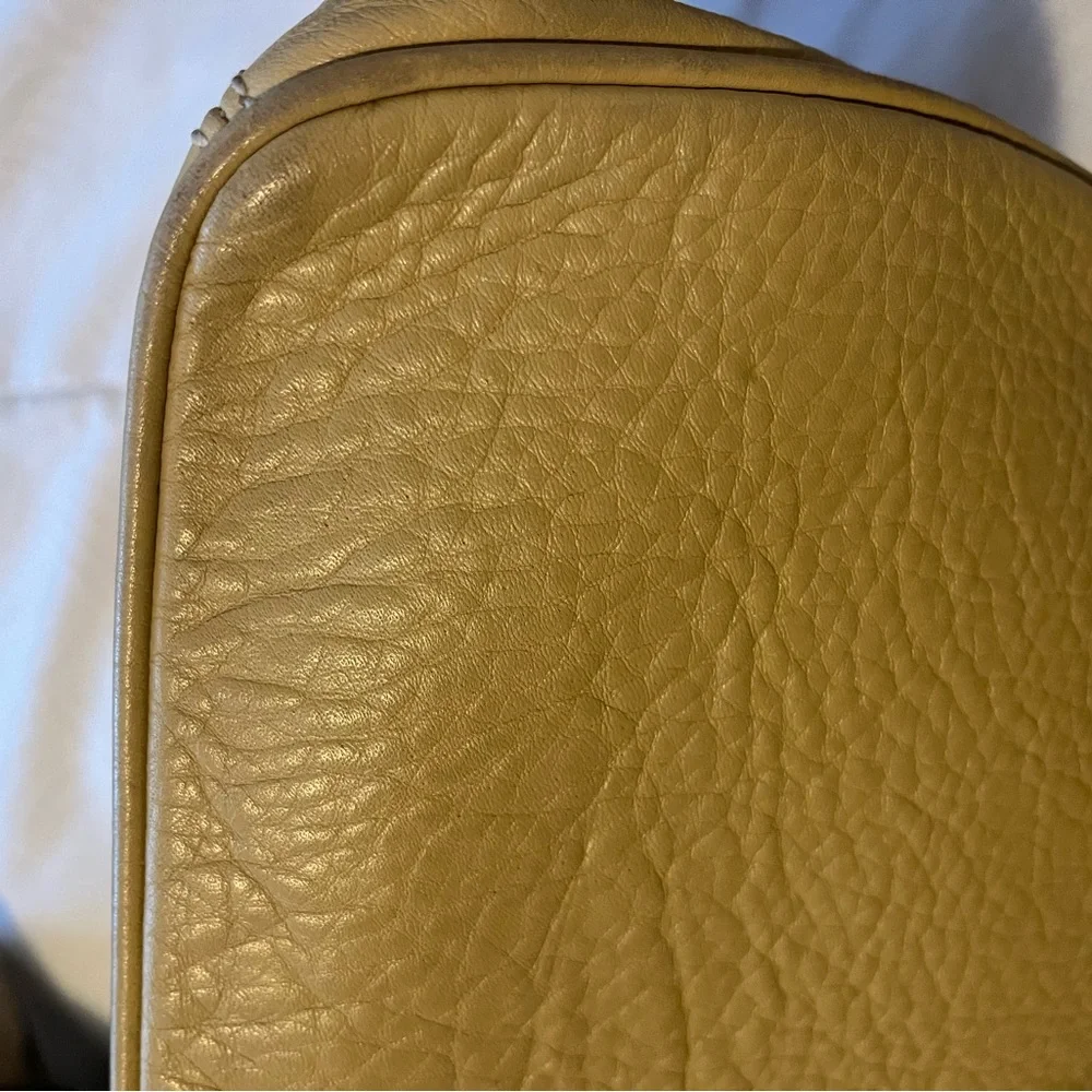 Coach Tan Leather Backpack